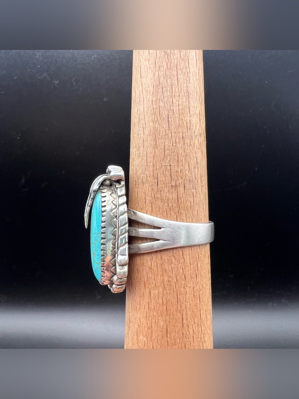 Sterling Silver Turquoise Ring - Picture 3 of 9